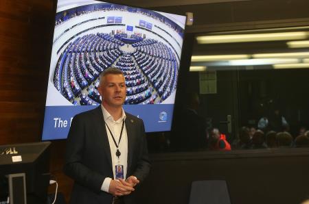 OBISK EU PARLAMENTA V STRASBOURGU 23 FOTO LJUBO VUKELIČ
